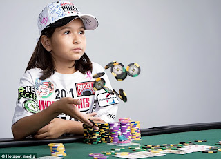 Kecik-kecik dah Terror Bermain Poker