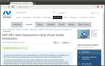 ASP.NET Web Deployment using Visual Studio ASP.NET Web Deployment using Visual Studio