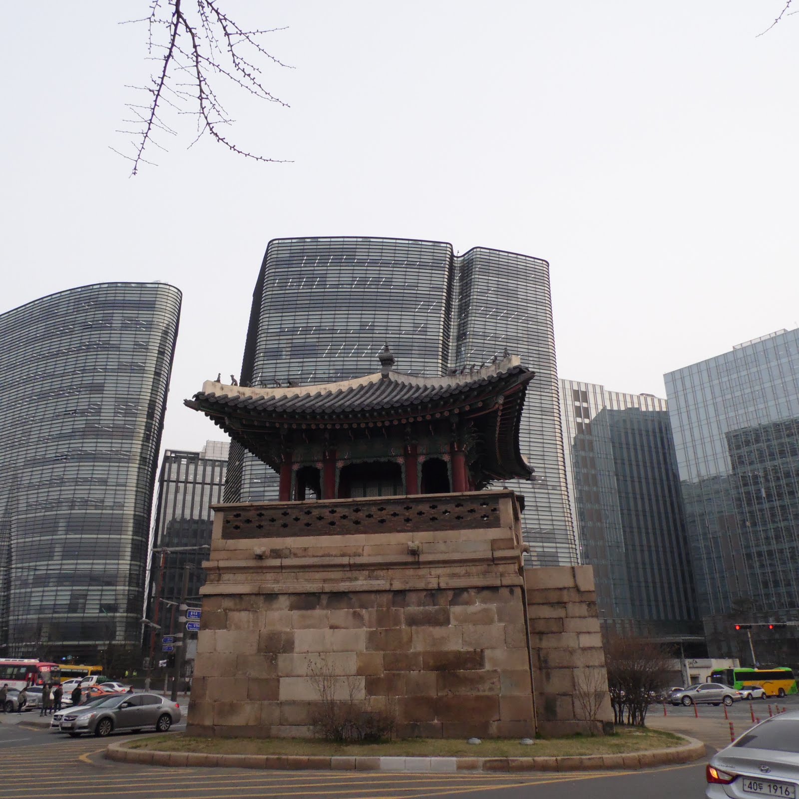 Gyeongbokgung'dan İnsadong'a doğru..