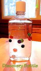 corn syrup marble bottle, upcycle bottles