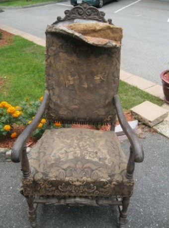 betsy speert s blog reupholstering an old chair