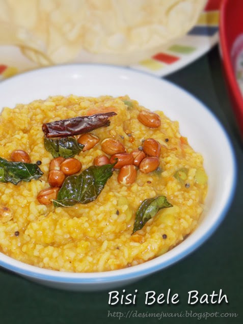 Bisi Bele Bath | Hot Lentil Rice |Authentic Karnataka Cuisine - Desi ...