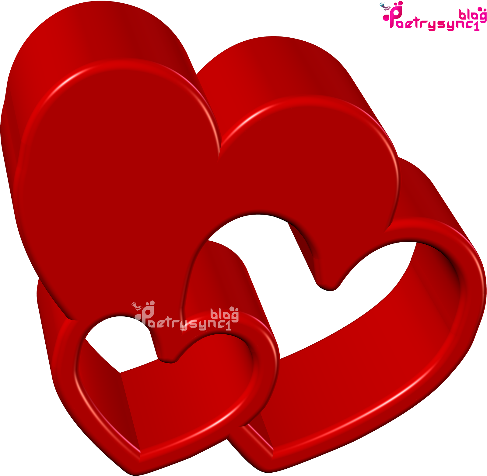 Love-3D-3-Hearts-Image-Wallpaper-In-Red-Colour-By-Poetrysync1.blog