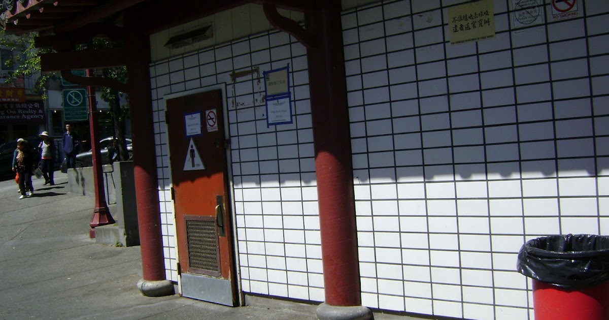 The Water Closet Portsmouth Square Public Restrooms, San Francisco, CA Please urinate in the