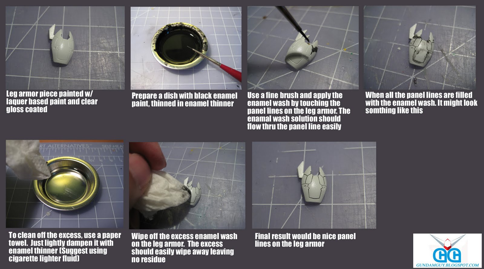 GUNDAM GUY RG 1/144 Aile Strike Gundam Finished Panel Line, Moving On To Detailing & Decals