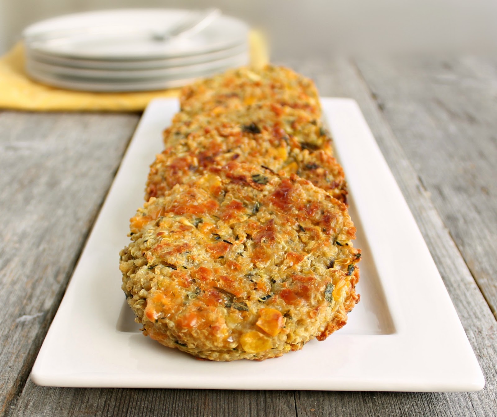 Hungry Couple Corn, Zucchini and Quinoa Cakes