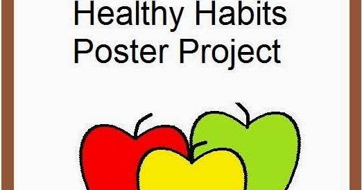 healthy habits poster healthy habits poster