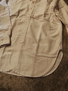 engineered garments 19th century bd shirt in white oxford