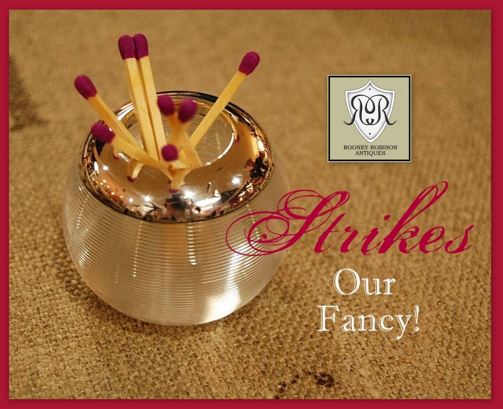 Antique Match Striker