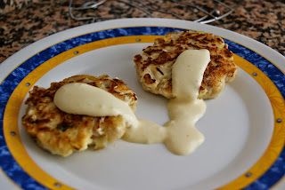 Pescaburguer Con Mayonesa Al Azafrán
