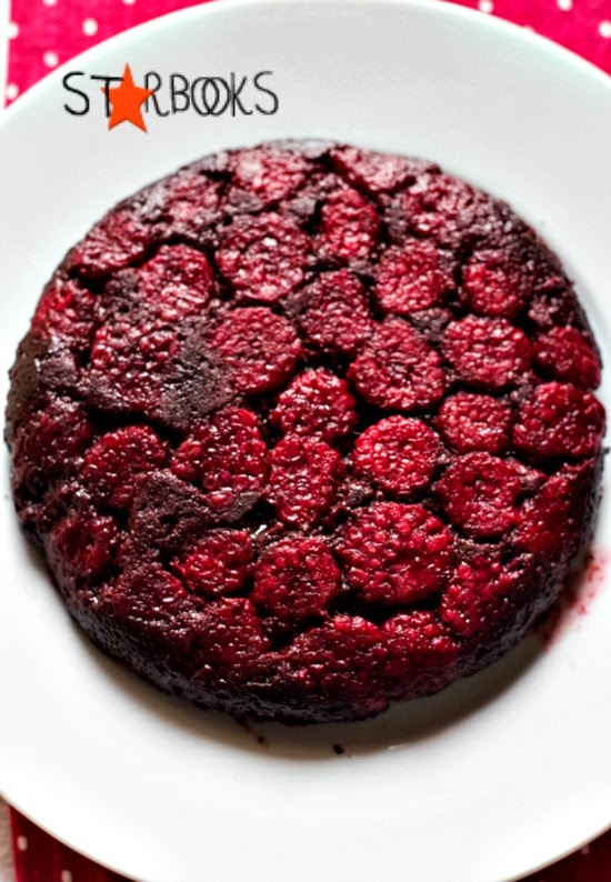 Starbooks CHOCOLATE CHERRY UPSIDEDOWN CAKE TORTA ROVESCIATA AL