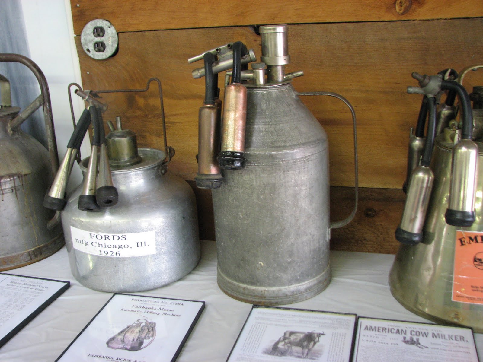 Northview Diary Mike's Antique Milking Machines