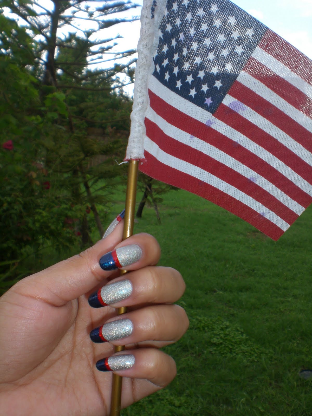 Oh Me! Oh My!: 4th of July Nails
