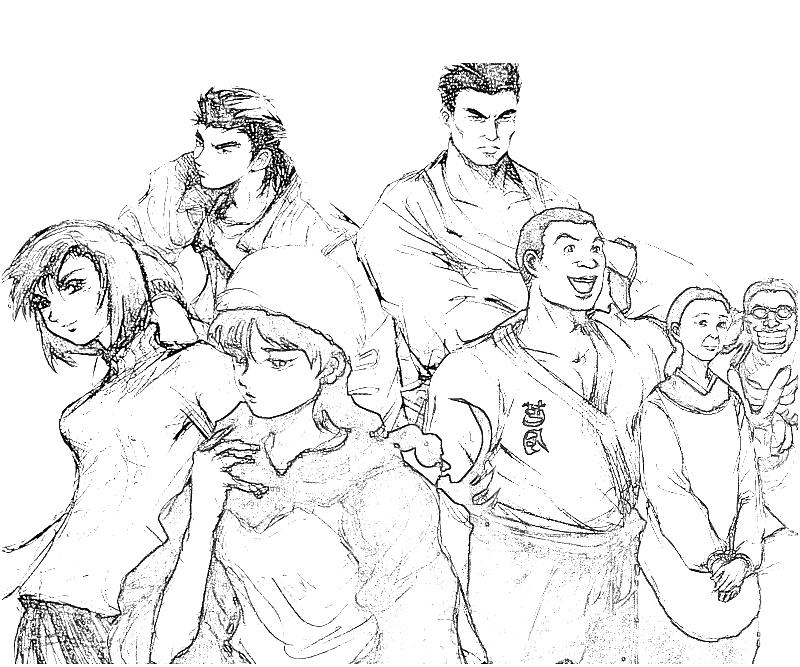 Shenmue Dojo Characters Yumiko Fujiwara