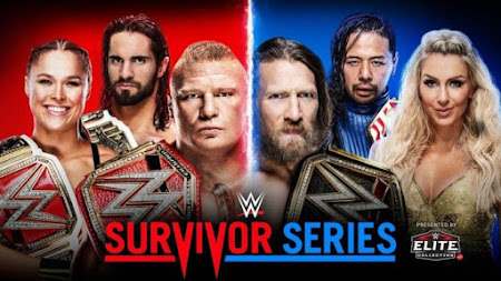 Poster Of WWE Survivor Series PPV 2018 HDTV 480P 300MB