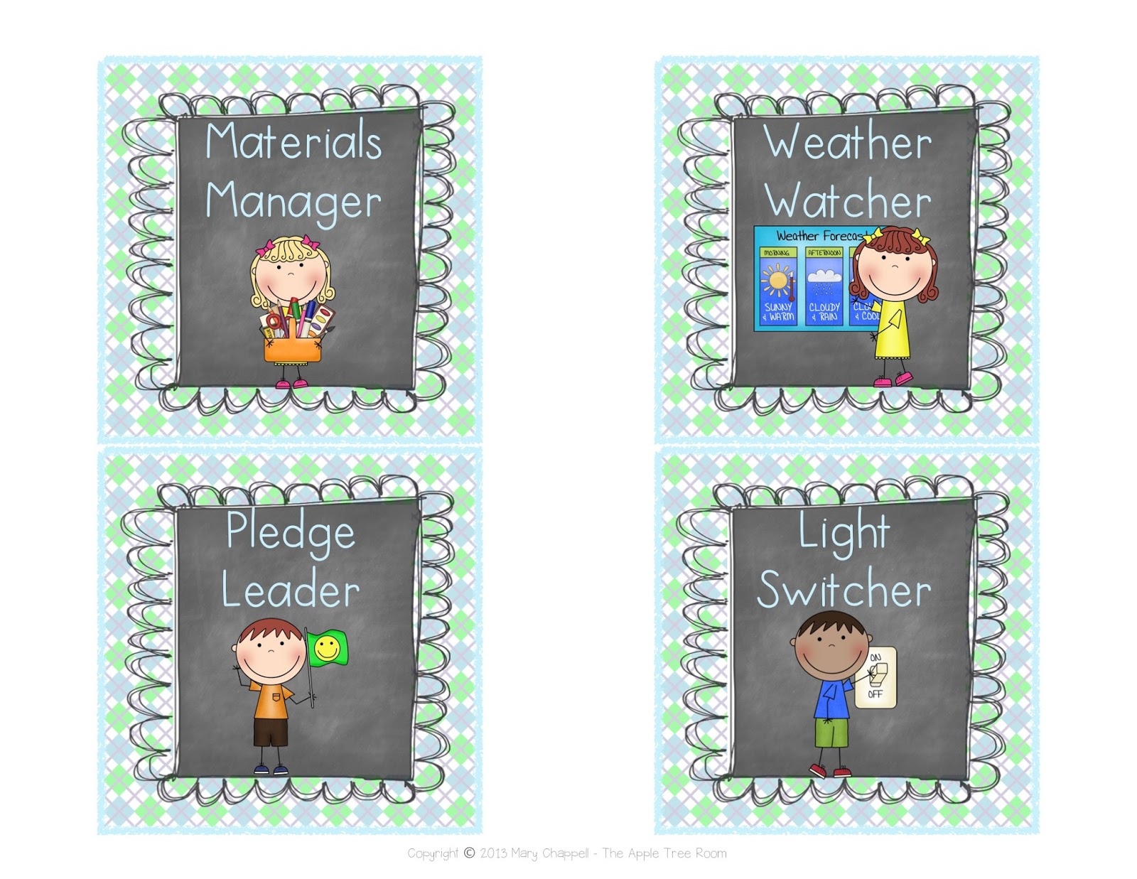 chalkboard theme