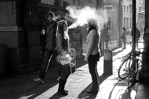 Like Business Russian European Women Smoking