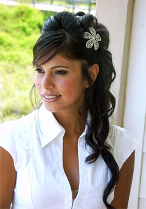 Wedding hairstyles for long
