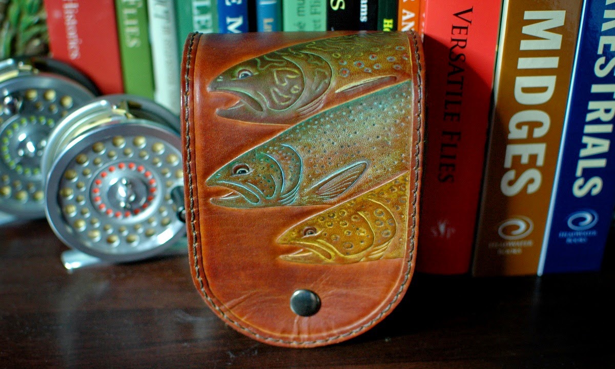 The Fiberglass Manifesto: The Making Of A Leather Reel Case - Part 2