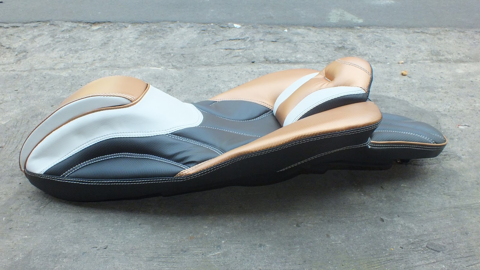Modifikasi JOK MOTOR: JOK PCX 150 Model KING COBRA Pesanan MR. AL Jakarta