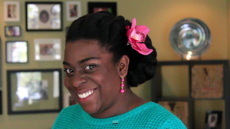 Banana Clip Badassness A Super Chic Easy Natural Hair Updo
