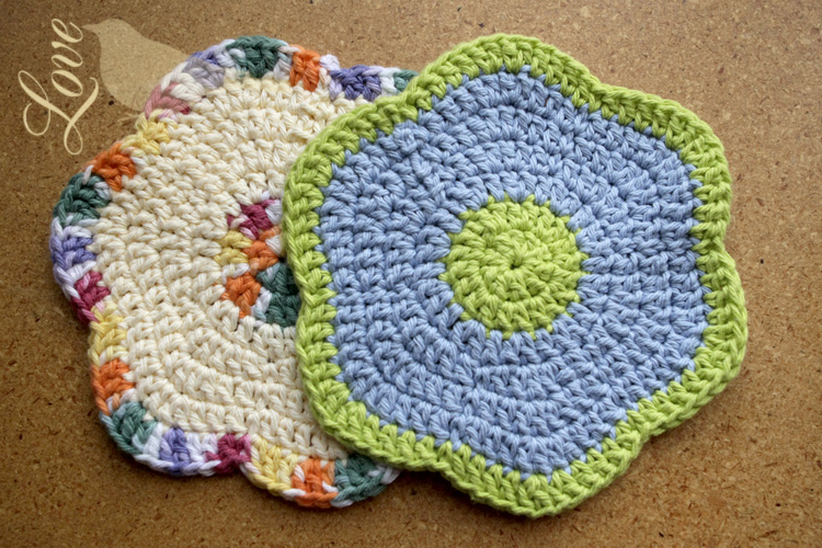 Crochet - Dishcloths, potholders, coasters on Pinterest ...