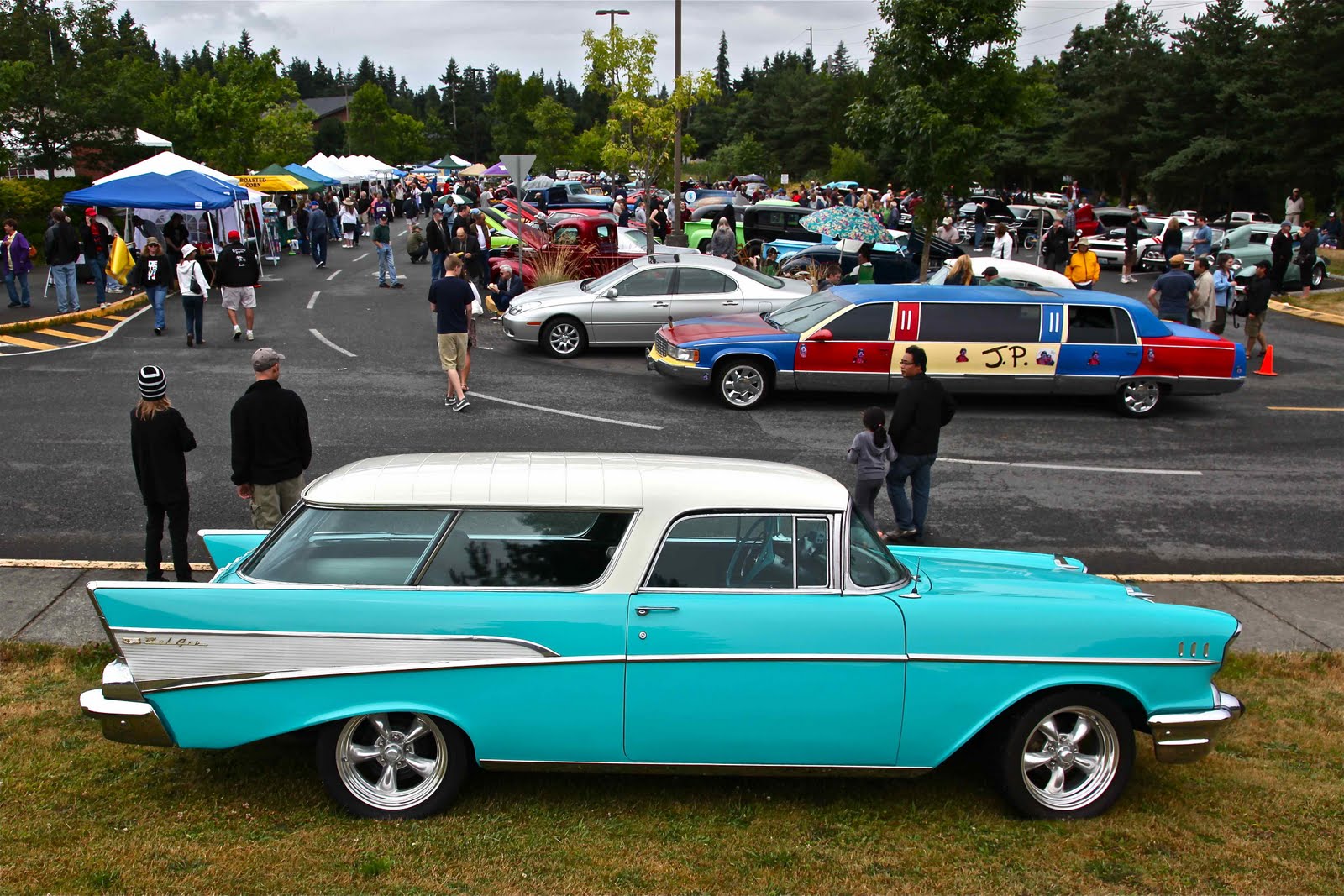 Shoreline Area News Classic cars, JP, and lots of people at the