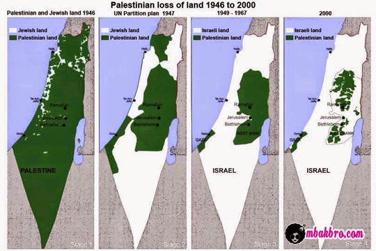 peta Palestina-Israel dulu dan kini peta Palestina-Israel dulu dan kini