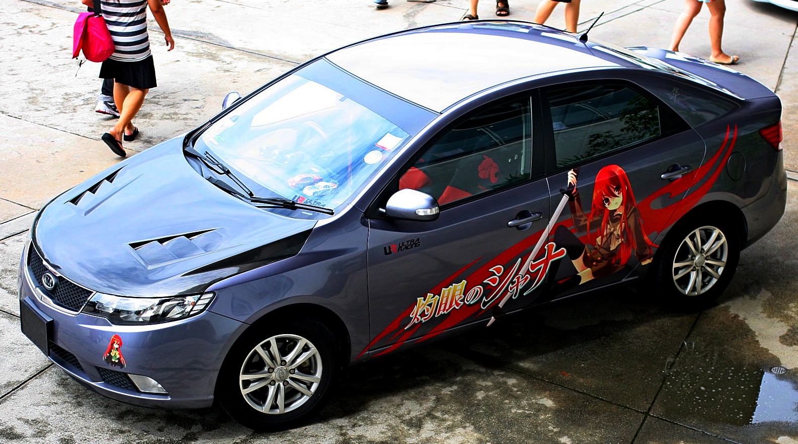 So anyone have anime decals on their car? (Itasha ...