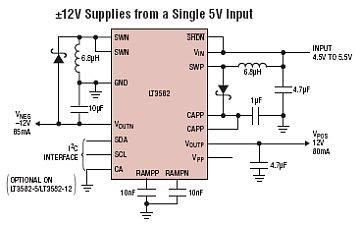 Build a LT3582-12 DC 5V to 12V DC Converter Build a LT3582-12 DC 5V to 12V DC Converter