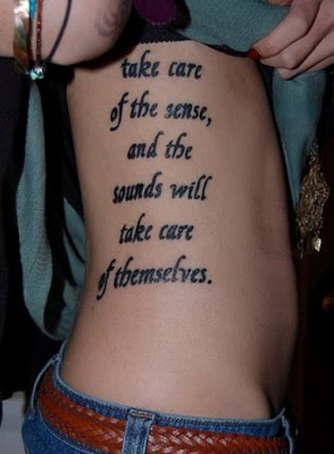 tattoos quotes tattoo lettering