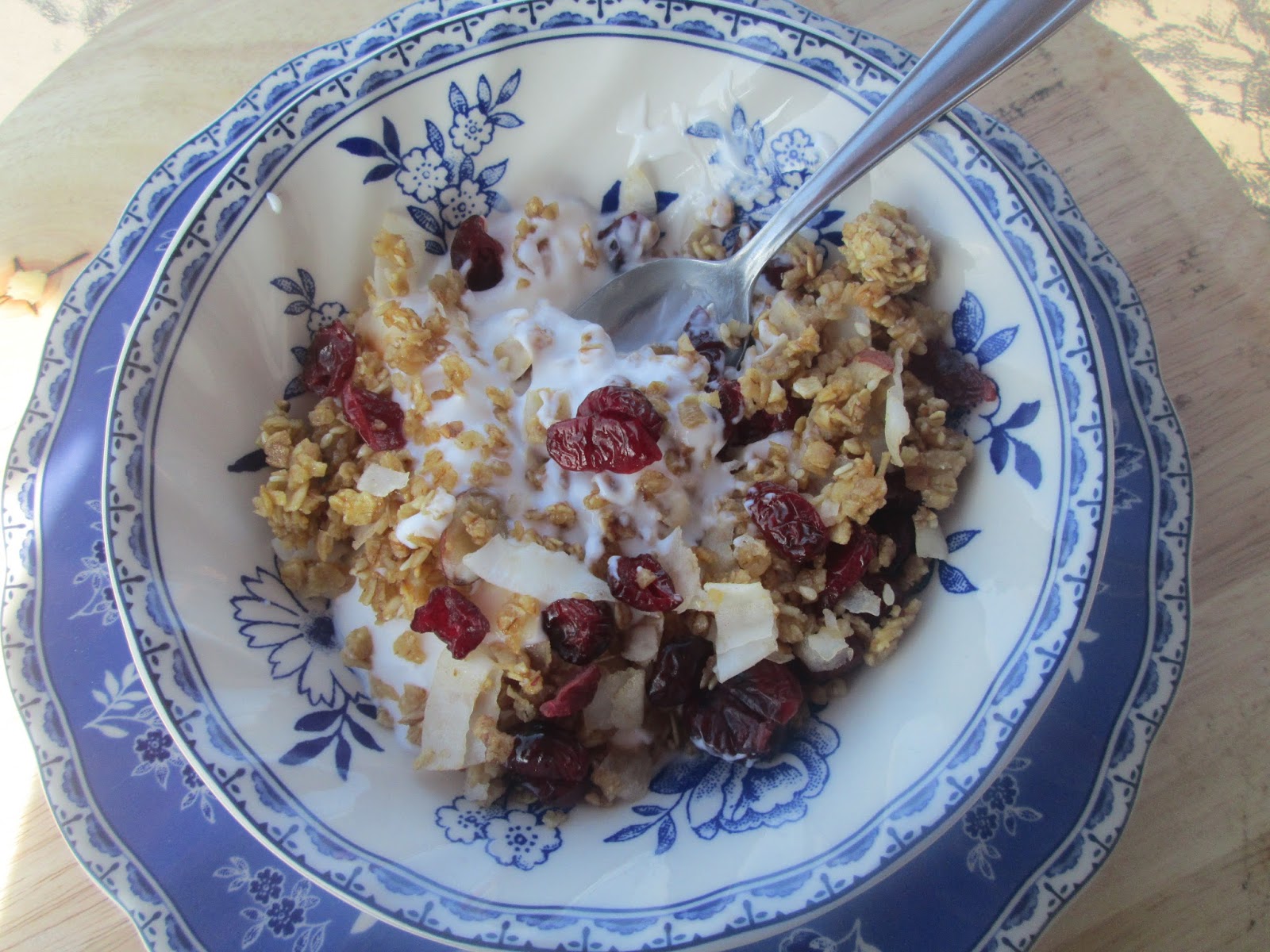 Canela kitchen (gloria) granola yogurt