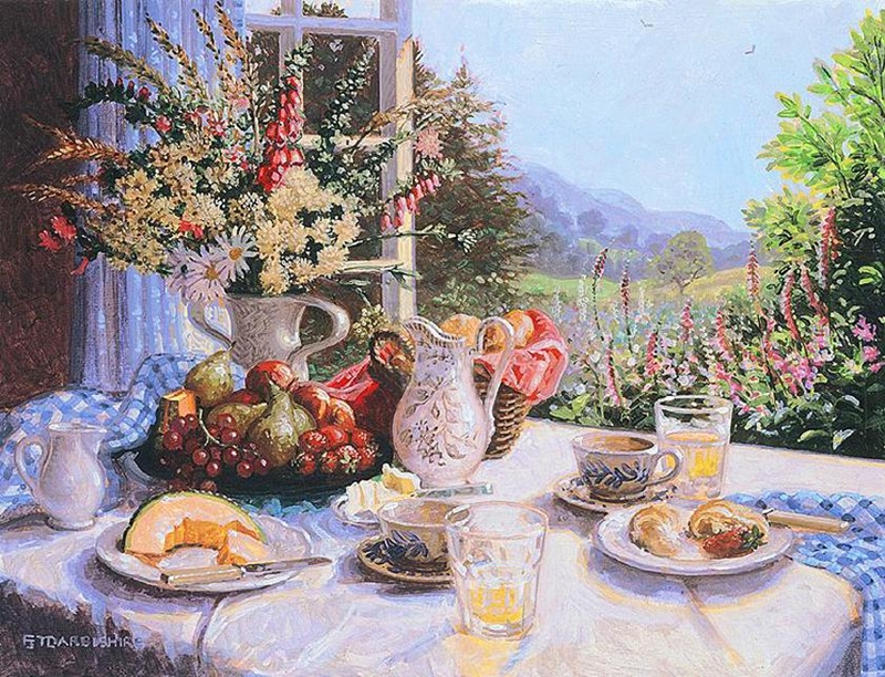 Stephen Darbishire 1940 | British Interiors and Landscape painter