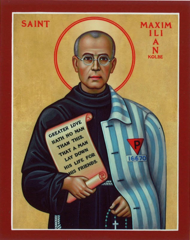 St. Maximilian Kolbe, Pray For Us!