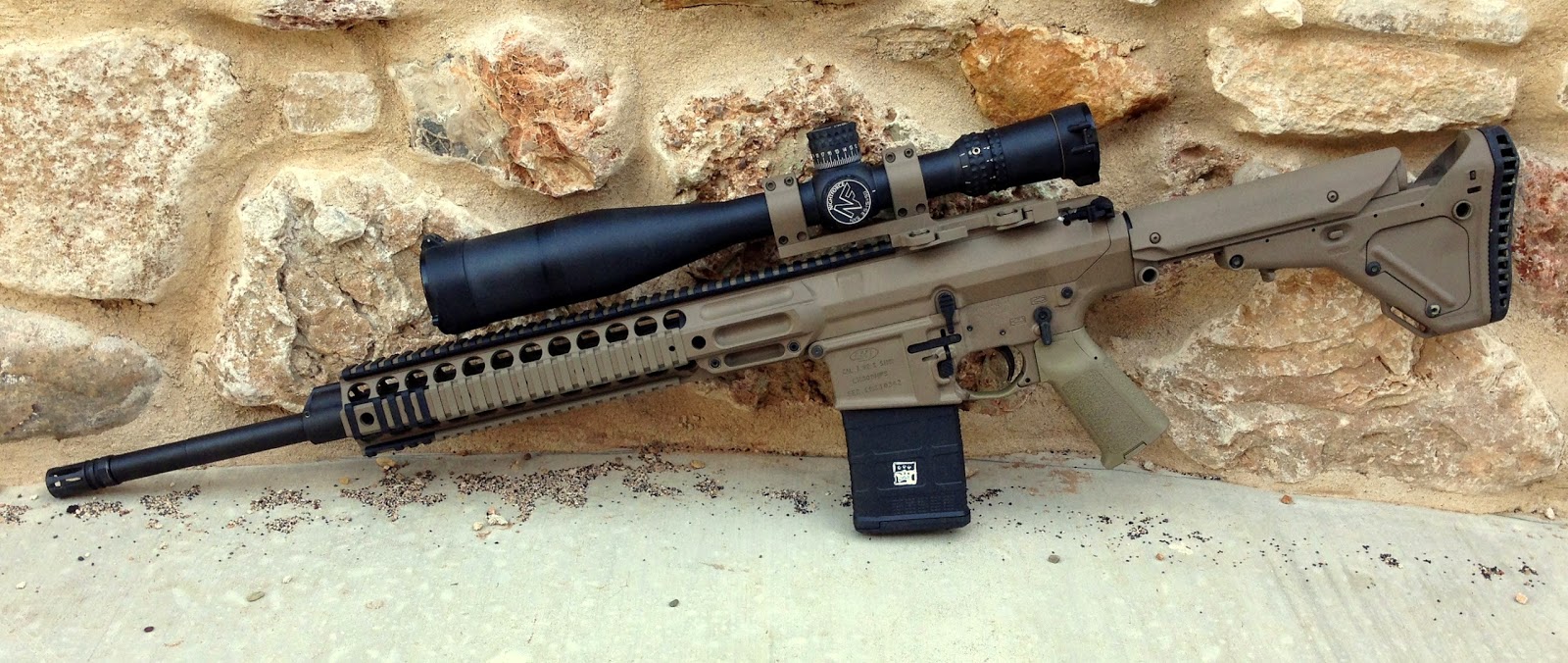 308 (or similar): Precision/long range: 18-20" with mid power... 