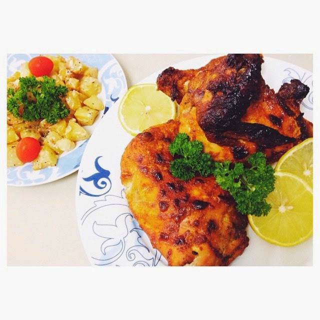 Resepi Ayam Grill Ala Nandos Huda Luna Hussin