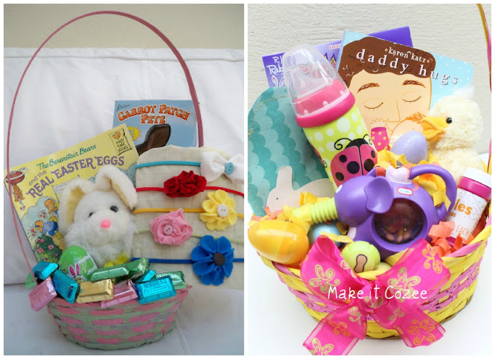 make it cozee toddler easter basket