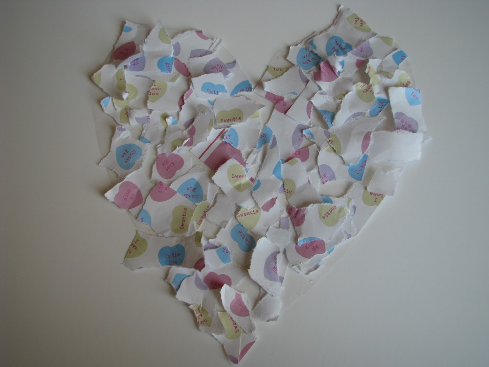 Mommy's Little Helper Contact Paper Hearts