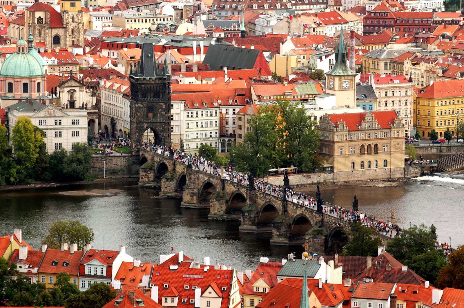 El 90% de los encuestados en la República Checa dicen tener miedo del islam Prague,+Czech+Republic
