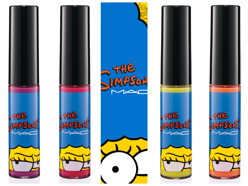 mac simpsons collezione make up mac simpsons