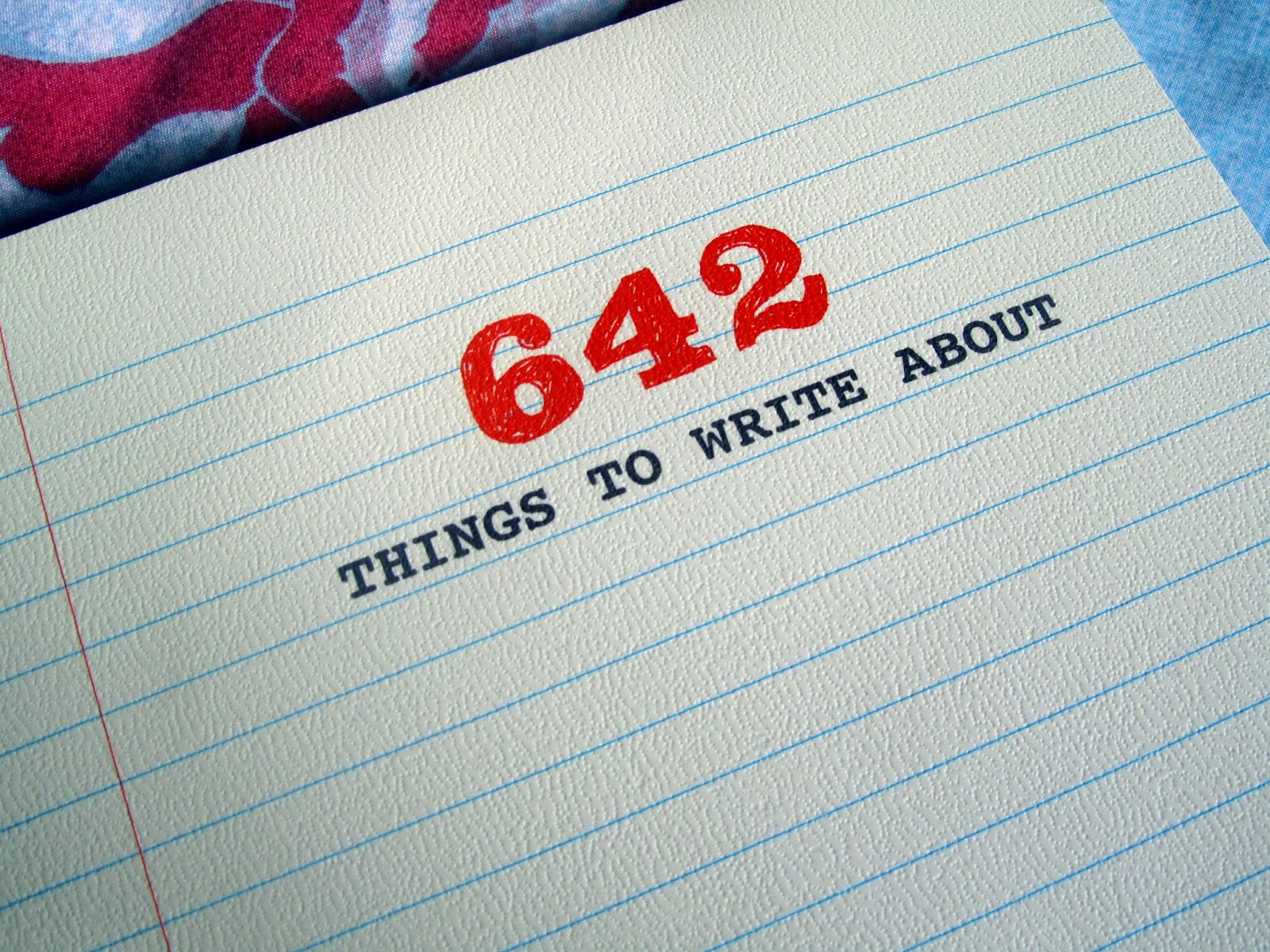 642 Things To Write About Book Review Polka Spots and Freckle Dots