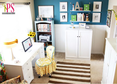 Sewing Room and Home Office Reveal