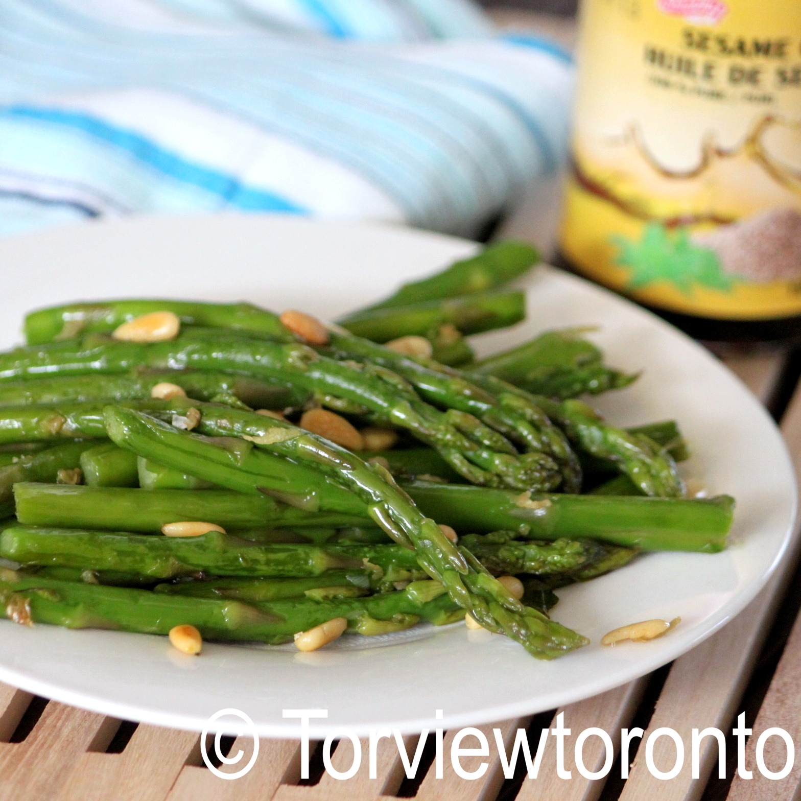 Torviewtoronto Asparagus with pine nuts