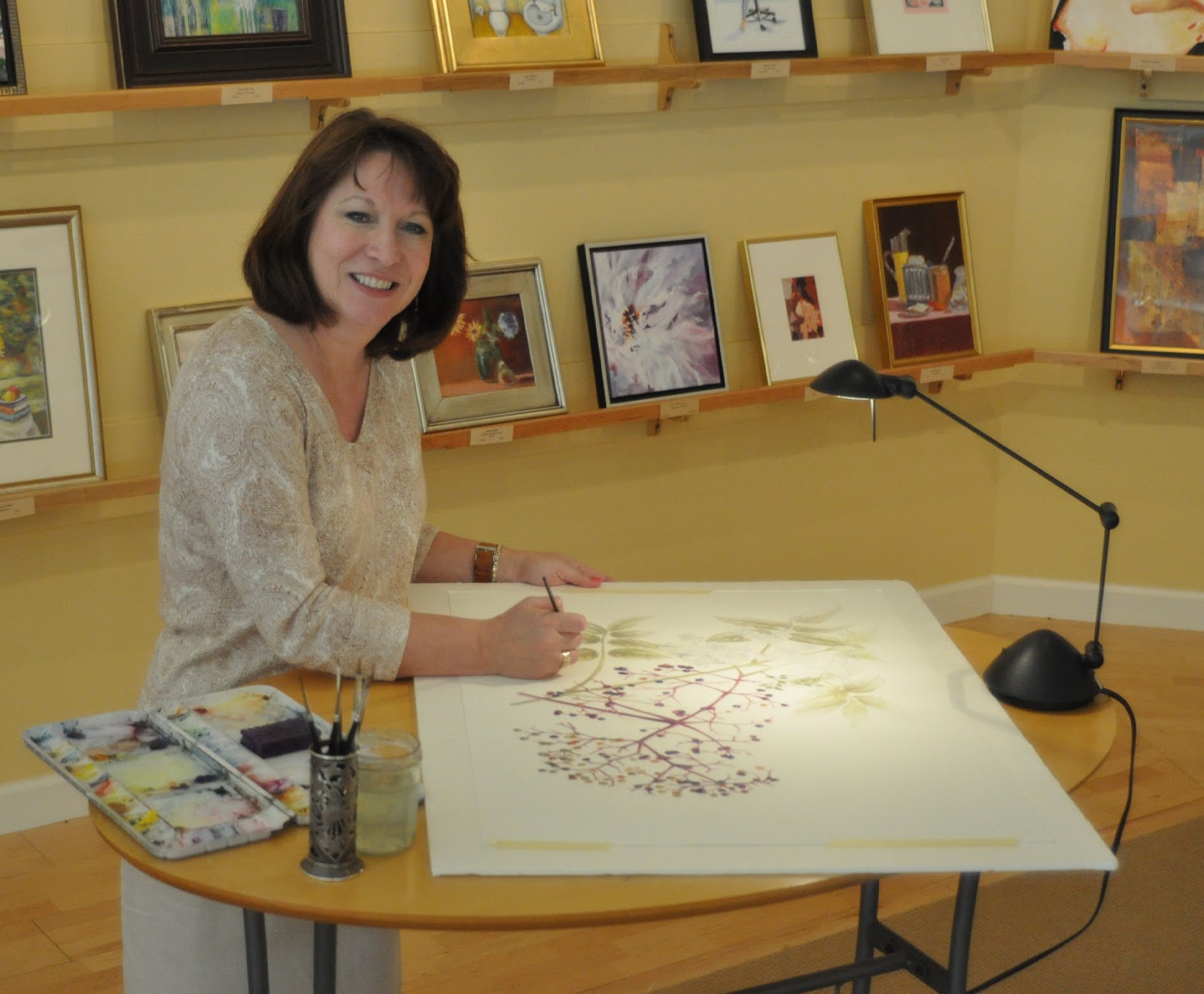 Sketching in Nature Elderberry by Linda C. Miller