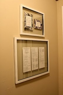 the most framed wedding invitation mgwalton