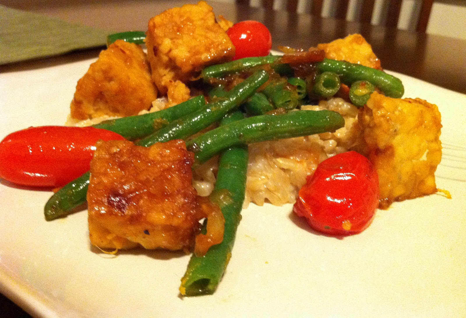 to be NOURISHED A Guide to Eating Green Toasted Green Beans with