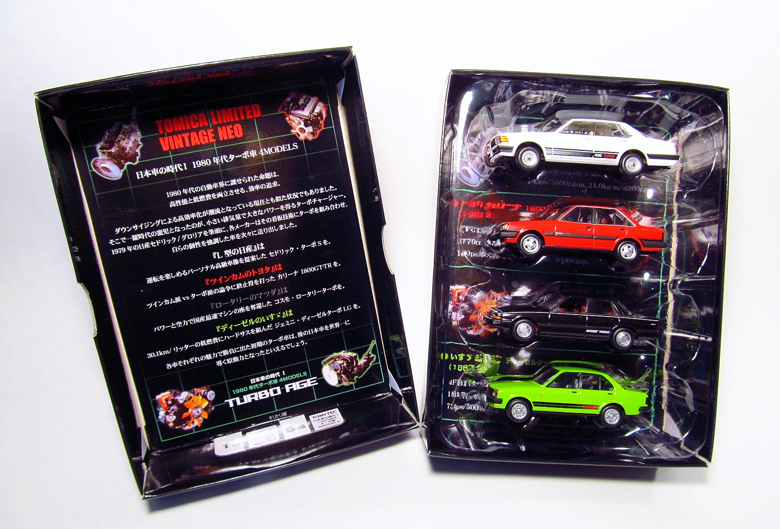 Minicar Pics 1/64: トミカリミテッドヴィンテージ TLV-NEO 日本車の