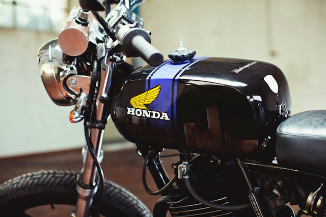 Racing Caf U00e8 Honda Ft 500 U0026quot Metropolitan U0026quot By Lorenzo Buratti