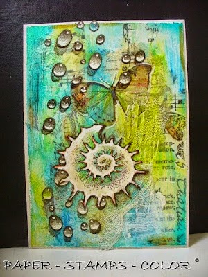 Winner of the Mixed Media Monthly challenge