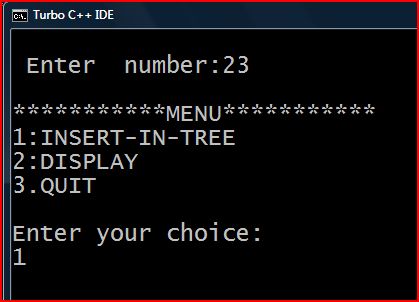 Binary Tree Program In C Using Array